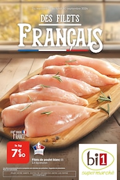 Catalogue Bi1 en cours à Mimeure et aux alentours : «DES FILETS FRANÇAIS» avec 28 pages, valable du 25/09/2024 au 30/09/2024