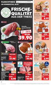 Steak im Kaufland Prospekt "Aktuelle Angebote" mit 52 Seiten (Düsseldorf)