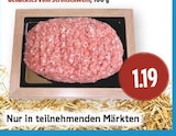 Hackfleisch vom Strohschwein bei EDEKA im Merenberg Prospekt für 1,19 €