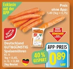 Speisemöhren von GUT&GÜNSTIG im aktuellen EDEKA Prospekt