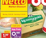 Original Irische Butter von Kerrygold im aktuellen Netto Marken-Discount Prospekt