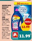 Universal Pulver oder SPEE Color Gel* im Angebot bei Penny in Rostock Universal Pulver oder SPEE Color Gel* Angebote von Weißer Riese bei Penny Rostock für 11,99 €
