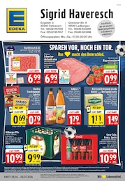 Aktueller EDEKA Prospekt, "Aktuelle Angebote", mit Angeboten der Woche, gültig von 29.06.2026 bis 29.06.2026