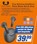 True Wireless Kopfhörer Twins Blaze Storm Grey Angebote von FRESH 'N REBEL bei expert Offenbach für 39,99 €