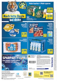 Bier im diska Prospekt "alles an deinem ort." mit 36 Seiten (Hof)