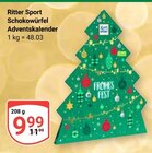 Schokowürfel Adventskalender im Angebot bei GLOBUS in Kaarst Schokowürfel Adventskalender Angebote von Ritter Sport bei GLOBUS Kaarst für 9,99 €