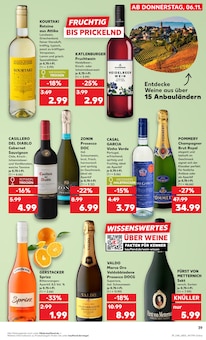 Champagner im Kaufland Prospekt "Aktuelle Angebote" mit 64 Seiten (Augsburg)