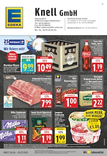 EDEKA Prospekt der Woche "Aktuelle Angebote" Seite 1, 30.06.2025 bis 05.07.2025 für Dormagen Aktueller EDEKA Prospekt "Aktuelle Angebote" Seite 1 von 24 Seiten für Dormagen