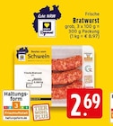 Aktuelles Frische Bratwurst Angebot bei EDEKA in Krefeld ab 2,69 €