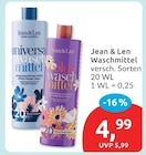 Waschmittel von Jean & Len für 4,99 € bei budni im Angebot Waschmittel von Jean & Len im aktuellen budni Prospekt