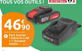 Pack Starter - Inventiv - Mr. Bricolage à Angoulême Pack Starter - Inventiv en promo chez Mr. Bricolage Angoulême à 46,90 €
