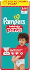 Aktuelles Baby Pants Baby Dry Gr. 6 XL (13-19 kg) Big Pack Angebot bei dm-drogerie markt in Mönchengladbach ab 19,95 €