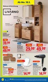 Aktueller Lidl Prospekt mit Badmöbel, "LIDL LOHNT SICH", Seite 34