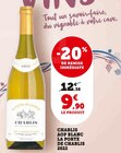 Chablis AOP blanc 2022 à U Express dans Créon-d'Armagnac