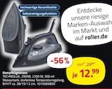 Aktuelles Dampfbügeleisen Angebot bei ROLLER in Hamburg ab 12,99 €