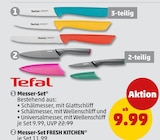 Elektronik im Penny Prospekt Messer-Set oder Messer-Set FRESH KITCHEN von Tefal im aktuellen Penny Prospekt für 9,99 €