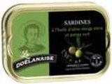 Sardines à l'huile d'olive vierge extra et poivre vert - DOËLANAISE - Intermarché à Laval Sardines à l'huile d'olive vierge extra et poivre vert - DOËLANAISE en promo chez Intermarché Laval à 2,75 €