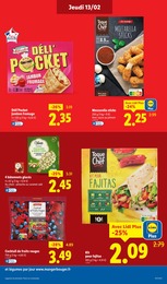 Offre Fruits surgelés dans le catalogue Lidl du moment à la page 15