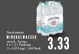 Mineralwasser im Angebot bei EDEKA in Bochum Mineralwasser Angebote von Gerolsteiner bei EDEKA Bochum für 3,33 €