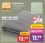 Aktuelles Tagesdecke Angebot bei Netto Marken-Discount in Cottbus ab 11,99 €