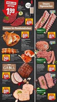 Fleisch im aktuellen REWE Prospekt (Bottrop) Fleisch im REWE Prospekt "Dein Markt" mit 26 Seiten (Bottrop)