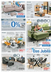 Couchtisch im Ostermann Prospekt in Essen Aktueller Ostermann Prospekt mit Couchtisch, "25 Jahre - Das Jubiläum - Bis zu 50% Jubiläumsrabatt", Seite 2