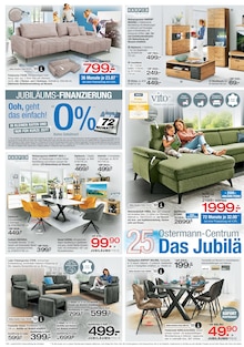 Sofa im Ostermann Prospekt "25 Jahre - Das Jubiläum - Bis zu 50% Jubiläumsrabatt" mit 12 Seiten (Gelsenkirchen)
