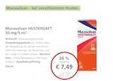 HUSTENSAFT 30 mg/5 ml bei LINDA im Prospekt "" für 7,49 €