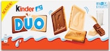 Biscuits Duo Chocolat au Lait et Blanc - KINDER dans le catalogue Intermarché Hyper