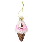 Baumschmuck Eis mit Glitzer Angebote bei Ernstings family Löhne für 2,99 €