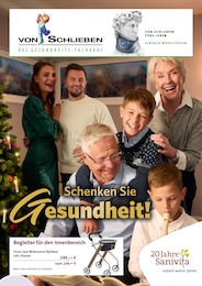 Aktueller Gesundheitsfachhaus von Schlieben GmbH Sanitätshäuser Prospekt für Grünwald: Schenken Sie Gesundheit! mit 6} Seiten, 12.11.2025 - 31.01.2026