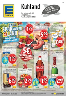 Aktueller EDEKA Prospekt (Hilden) EDEKA Prospekt "Aktuelle Angebote" mit Seiten (Hilden)