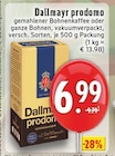 prodomo gemahlener Bohnenkaffee Angebote von Dallmayr bei E center Wesel für 6,99 €