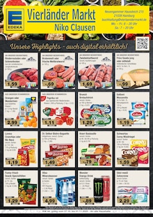 EDEKA Prospekt der Woche "Top Angebote" Seite 1, 27.10.2025 bis 01.11.2025 für Hamburg Aktueller EDEKA Prospekt "Top Angebote" Seite 1 von 8 Seiten für Hamburg