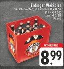 Weißbier Angebote von Erdinger bei EDEKA Langenfeld für 8,99 €