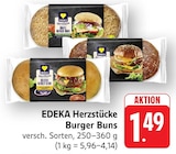 Dinkel Burger Buns im Angebot bei EDEKA in Heidelberg Dinkel Burger Buns Angebote von EDEKA Herzstücke bei EDEKA Heidelberg für 1,49 €