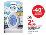 Désodorisant - Febreze en promo chez Super U Montpellier à 2,01 €