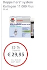 system Kollagen 11.000 Plus bei LINDA Premiumapotheke im Riegelsberg Prospekt für 29,95 €