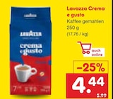 Crema e gusto von Lavazza im aktuellen Netto Marken-Discount Prospekt