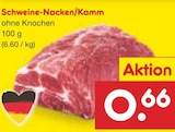 Schweine-Nacken/Kamm bei Netto Marken-Discount im Prospekt "" für 0,66 €
