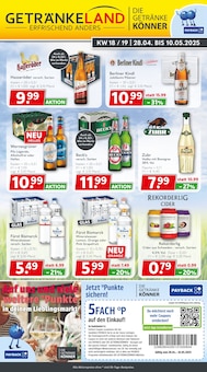 Bier im Getränkeland Prospekt "Die Getränkekönner" mit 11 Seiten (Greifswald)