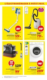 Offre Electroménager dans le catalogue Super U du moment à la page 4