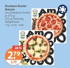 Pizza im V-Markt Prospekt Amore von Gustavo Gusto im aktuellen V-Markt Prospekt für 2,79 €