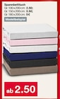 Spannbetttuch im aktuellen Woolworth Prospekt