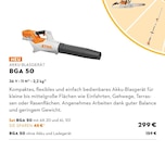 STIHL - BGA 50 Angebot im Prospekt BGA 50 bei STIHL im Prospekt "" für 159,00 €
