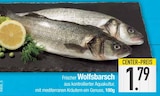 Frischer Wolfsbarsch Angebote bei E center Rosenheim für 1,79 €