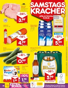 Bier im Netto Marken-Discount Prospekt "Aktuelle Angebote" mit 54 Seiten (Wiesbaden)