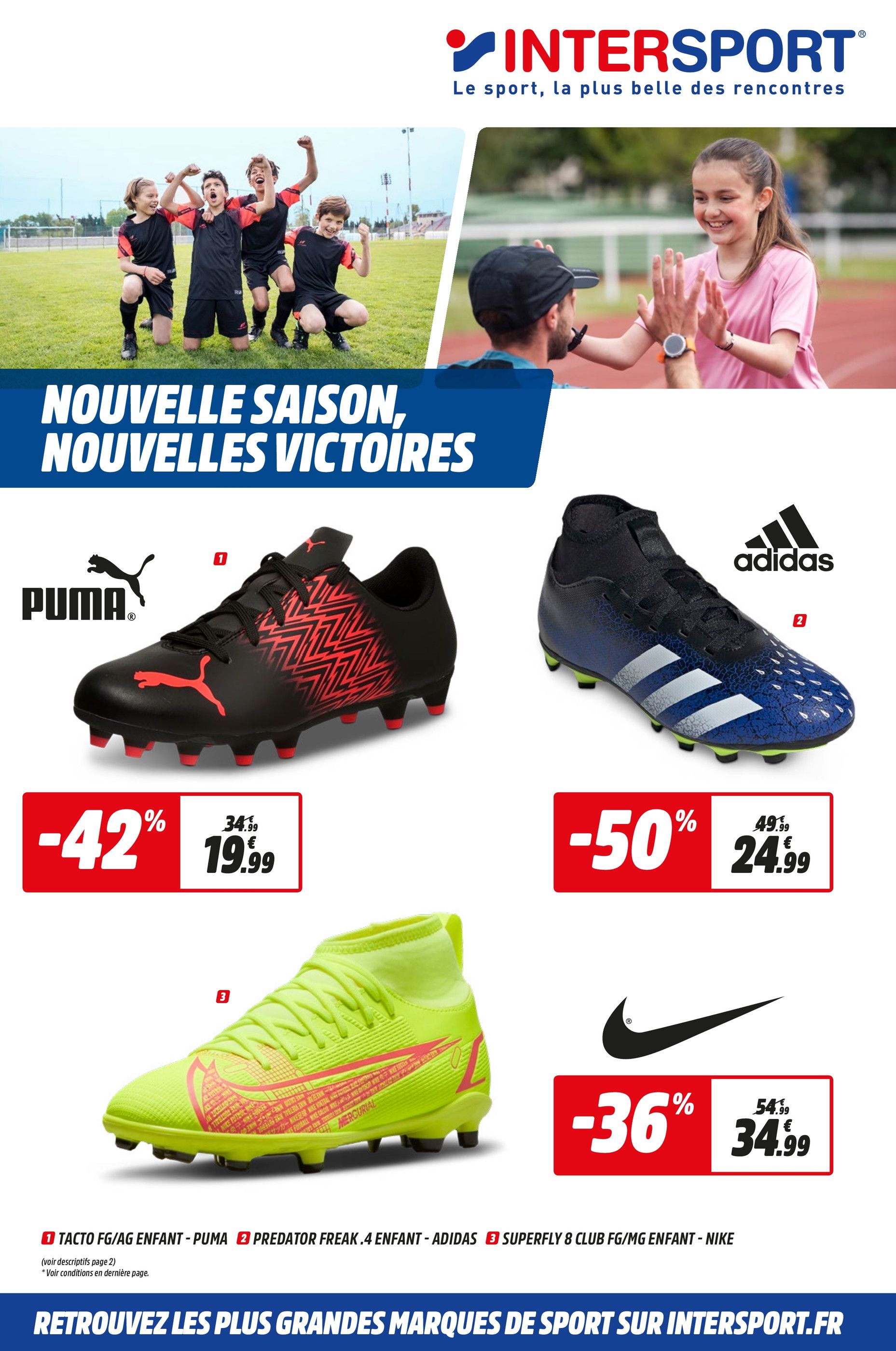 Intersport Catalogue, promos et prospectus Septembre 2021