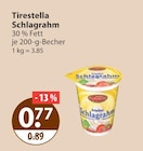 Schlagrahm im V-Markt Prospekt Schlagrahm von Tirestella im aktuellen V-Markt Prospekt für 0,77 €