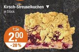 Kirsch-Streuselkuchen im aktuellen V-Markt Prospekt